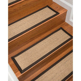 Natural Area Rugs Montreal Sisal Carpet Stair Treads (Set of 13) - 13PC (9" x 29")