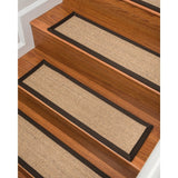 Natural Area Rugs Montreal Sisal Carpet Stair Treads (Set of 13) - 13PC (9" x 29")