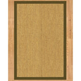Natural Area Rugs, Rectangle (12X15'), 100% Natural Fiber Montes, Seagrass Brown,Handmade - 12' x 15'