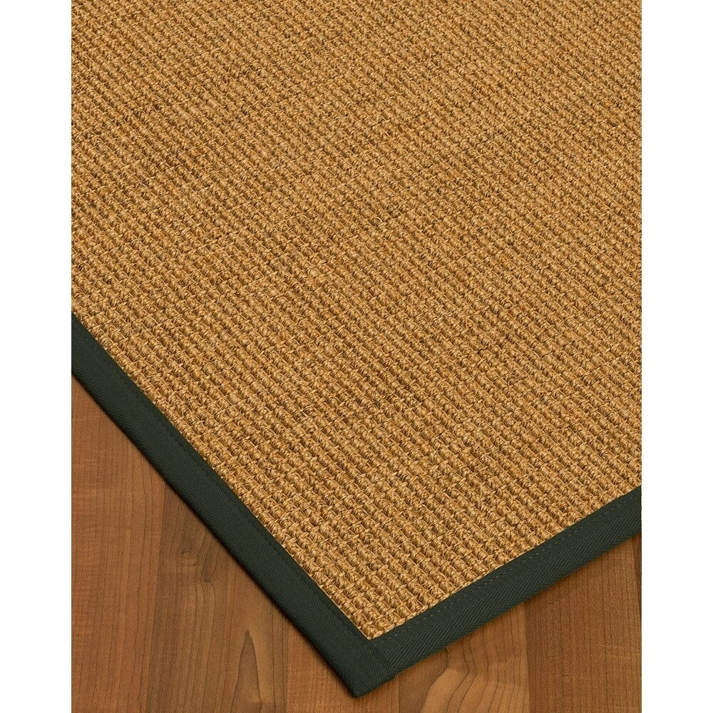 NaturalAreaRugs Studio Sisal Area Rug (4' by 6') Metal Border - 4' x 6'