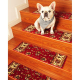 Natural Area Rugs Sydney Black Polypropylene Stair Treads (Set of 13) - 13PC (9" x 29")