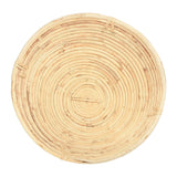 Natural Hand-Woven Cane Bowls, Set of 4
