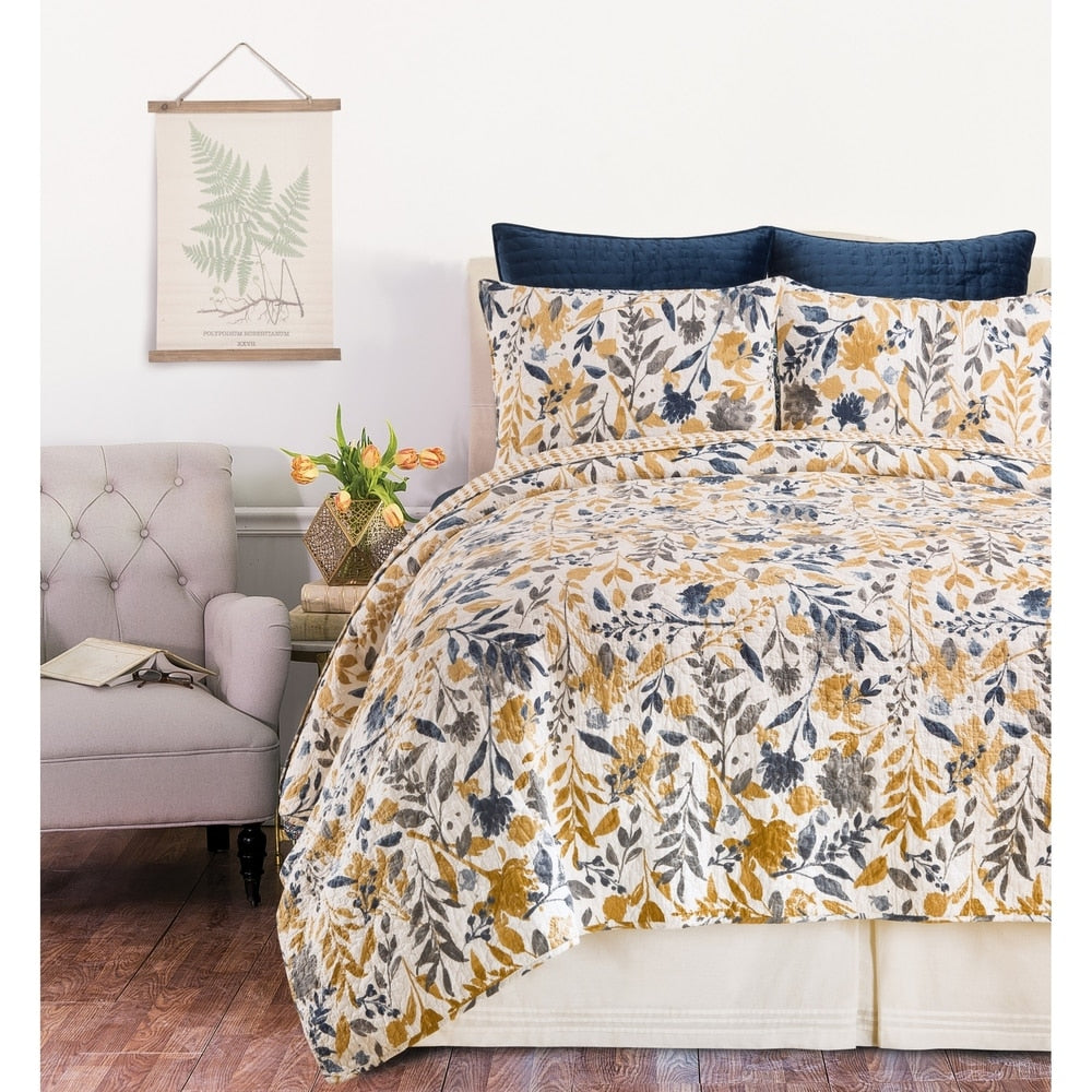 Natural Home Cotton Quilt Set