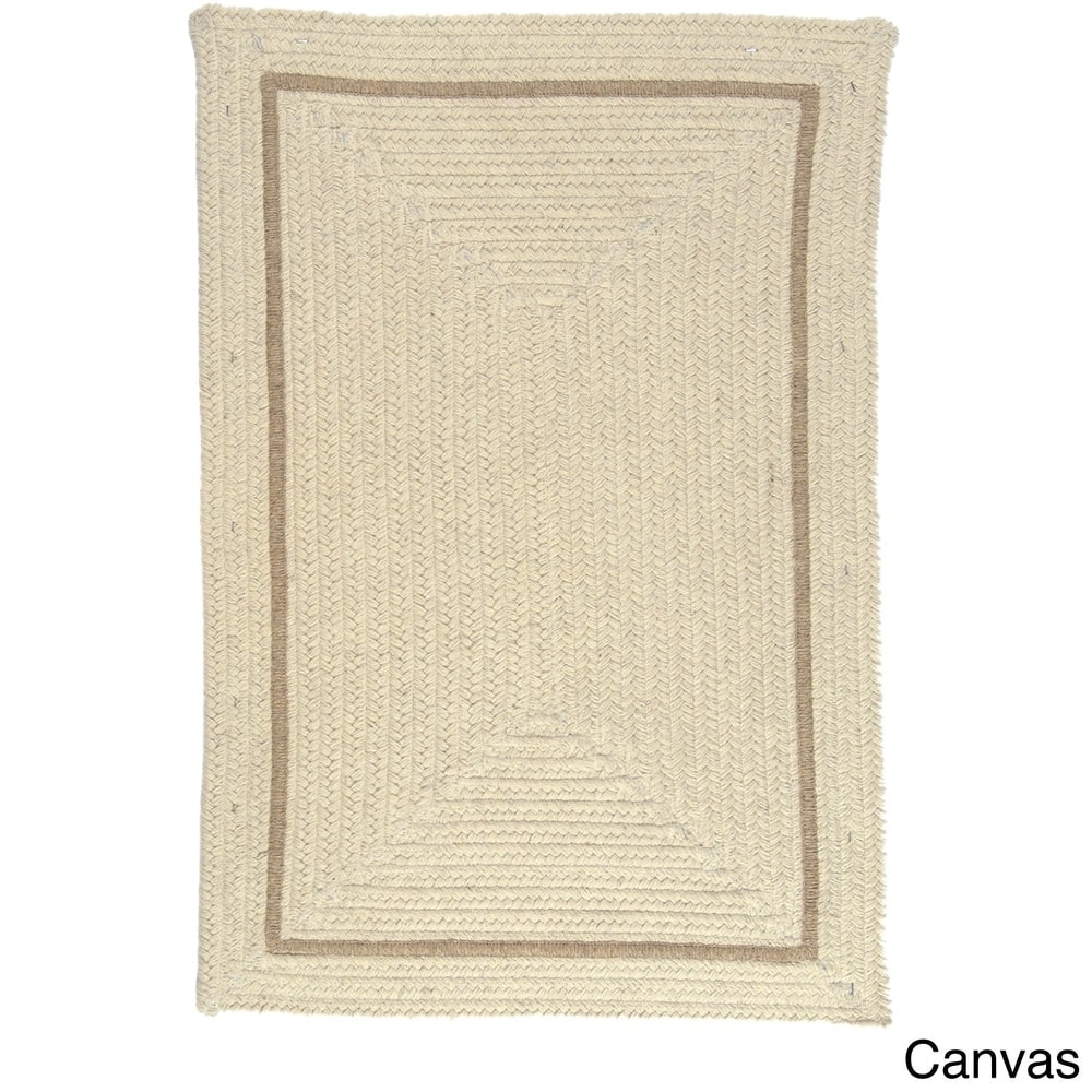 Natural Life Dye-free Braided Reversible Rug