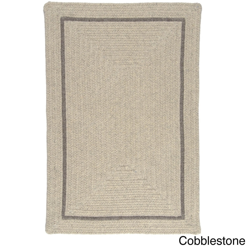 Natural Life Dye-free Braided Reversible Rug