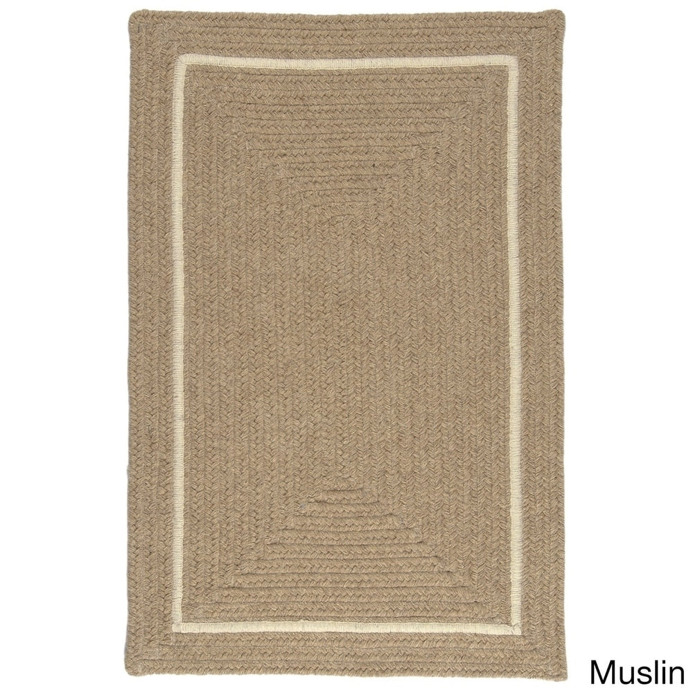 Natural Life Dye-free Braided Reversible Rug