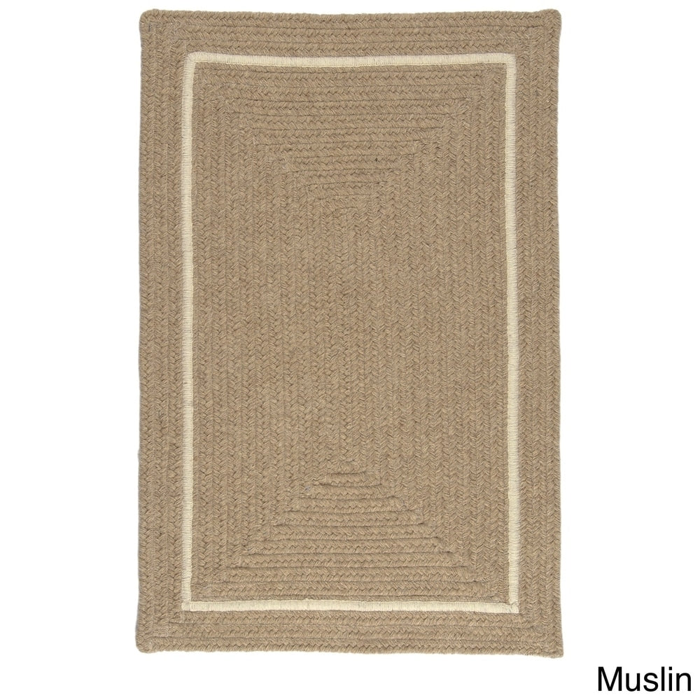 Natural Life Dye-free Braided Reversible Rug