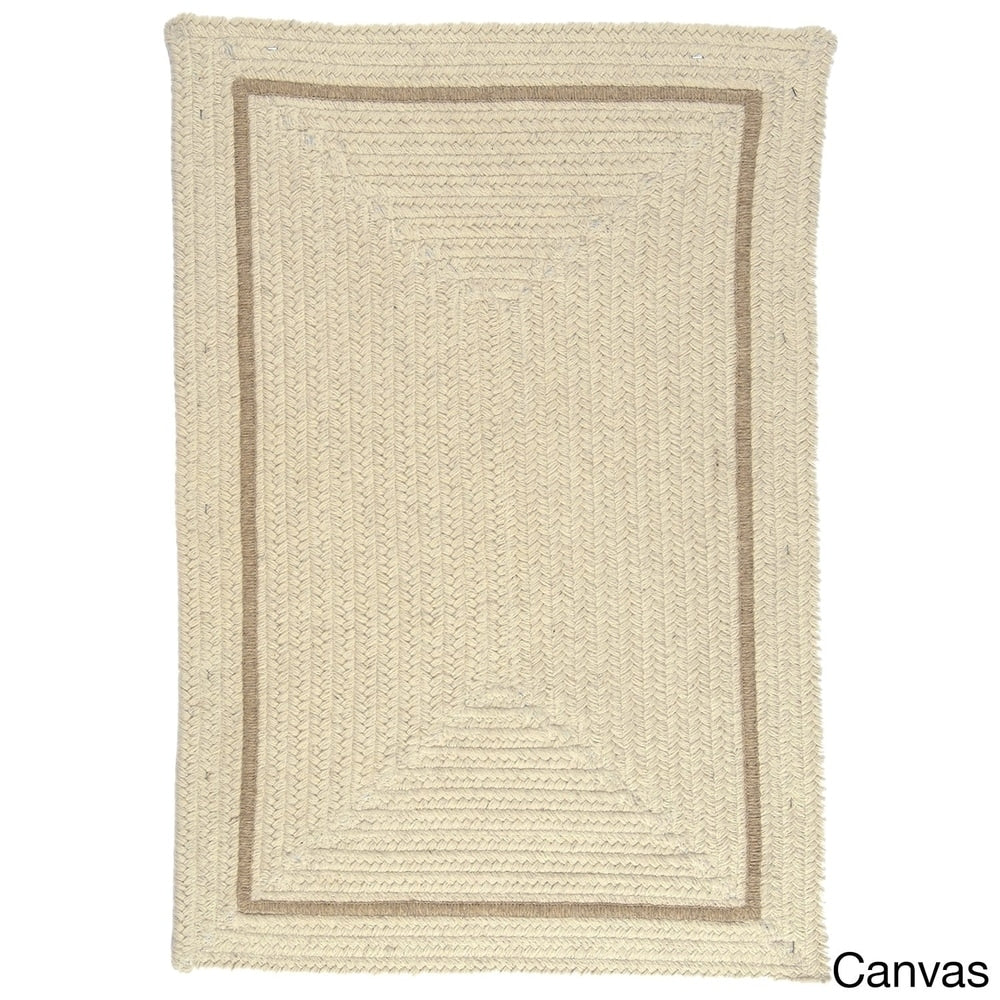 Natural Life Dye-free Braided Reversible Rug