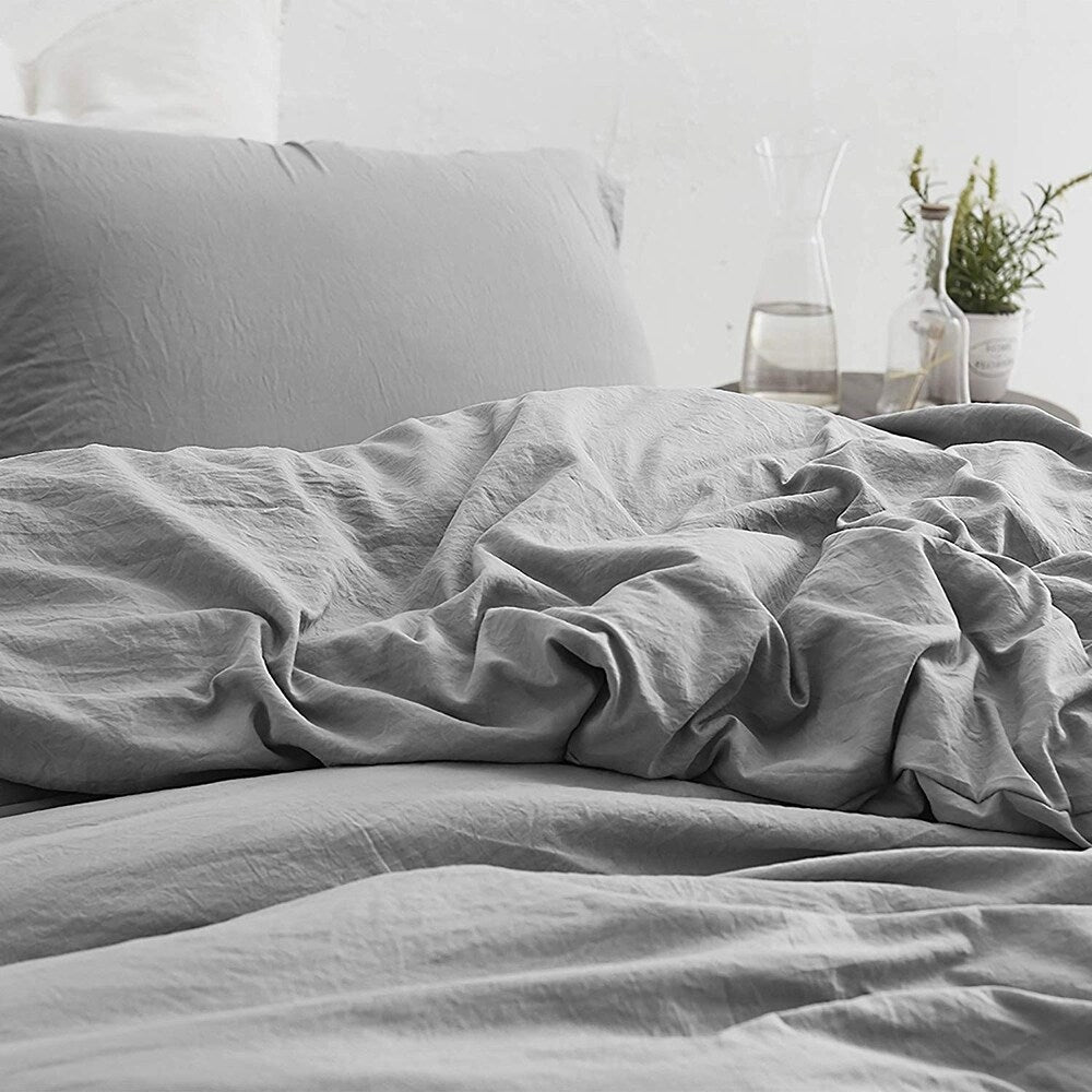Natural Loft Oversized Comforter Set - Alloy