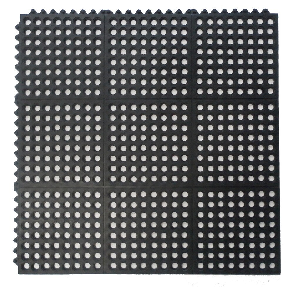 Calloway Mills Natural Rubber Mat Interlocking Flooring (36 x 36)