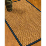 NaturalAreaRugs Alps Custom Mt. Grass Rug 4' x 12' Marine Border - 4' x 12'