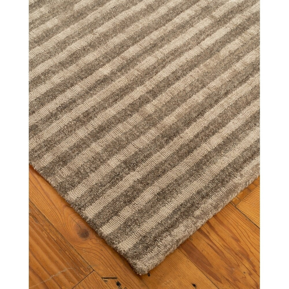 NaturalAreaRugs Benito Area Rug 100% Natural Wool Hand-Woven, 9' x 12' - 9' x 12'