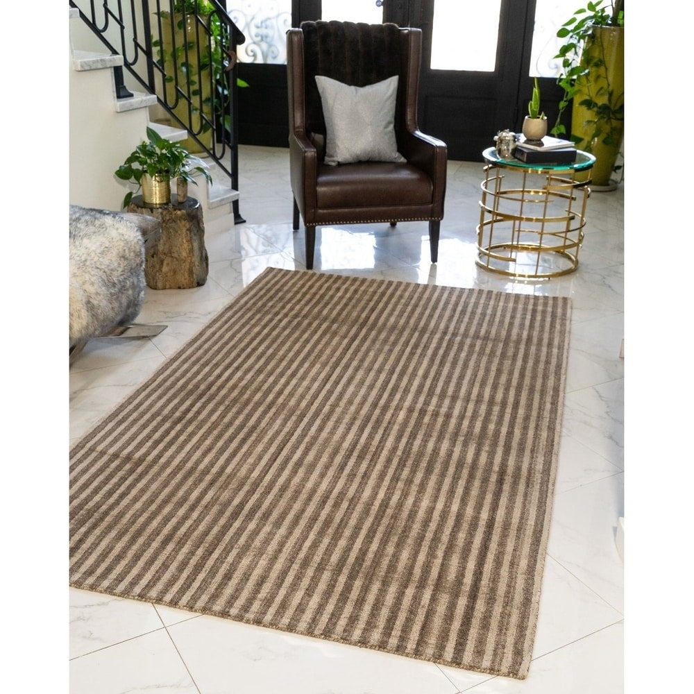 NaturalAreaRugs Benito Area Rug 100% Natural Wool Hand-Woven, 9' x 12' - 9' x 12'