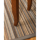 NaturalAreaRugs Boardwalk Sisal Area Rug (2' 6" x 14") Stone Border - 2'6" x 14'