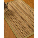 NaturalAreaRugs Carmela Custom Sisal 5' x 7' Natural Border - 5' x 7'