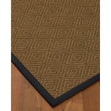 NaturalAreaRugs Habitat Sisal Area Rug (5' x 8') Midnight Blue Border - 5' x 8'