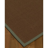 NaturalAreaRugs Linden Sisal Area Rug (5' x 8') Stone Border - 5' x 8'