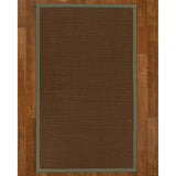 NaturalAreaRugs Linden Sisal Carpet Runner Hand-Woven Stone Border (2' 6" x 8') - 2'6" x 8'