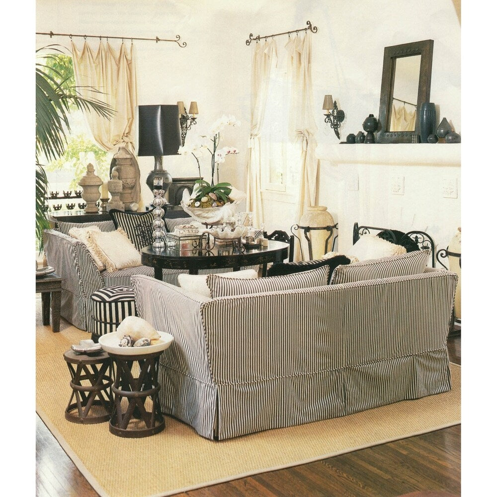 NaturalAreaRugs Miami Mt. Grass Carpet Runner Hand-Woven Brown Border (2' 6" x 8') - 2'6" x 8'
