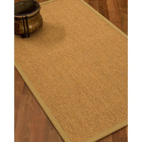 NaturalAreaRugs Nagoya Sisal Area Rug (4' by 6') Sage Border - 4' x 6'