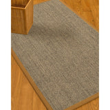 NaturalAreaRugs Posada Custom Sisal 4' x 12' Sienna Border - 4' x 12'