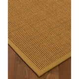NaturalAreaRugs Tuscany Sisal Carpet Runner Hand-Woven Sage Border (2' 6" x 8') - 2'6" x 8'