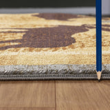 Nature's Nest GC_CBL3004 Multi Lodge Area Rug