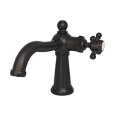 Kingston Brass Nautical Single-Handle Bathroom Faucet with Push Pop-Up