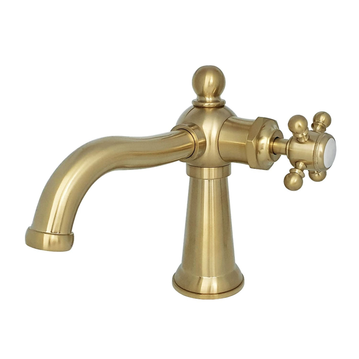 Kingston Brass Nautical Single-Handle Bathroom Faucet with Push Pop-Up