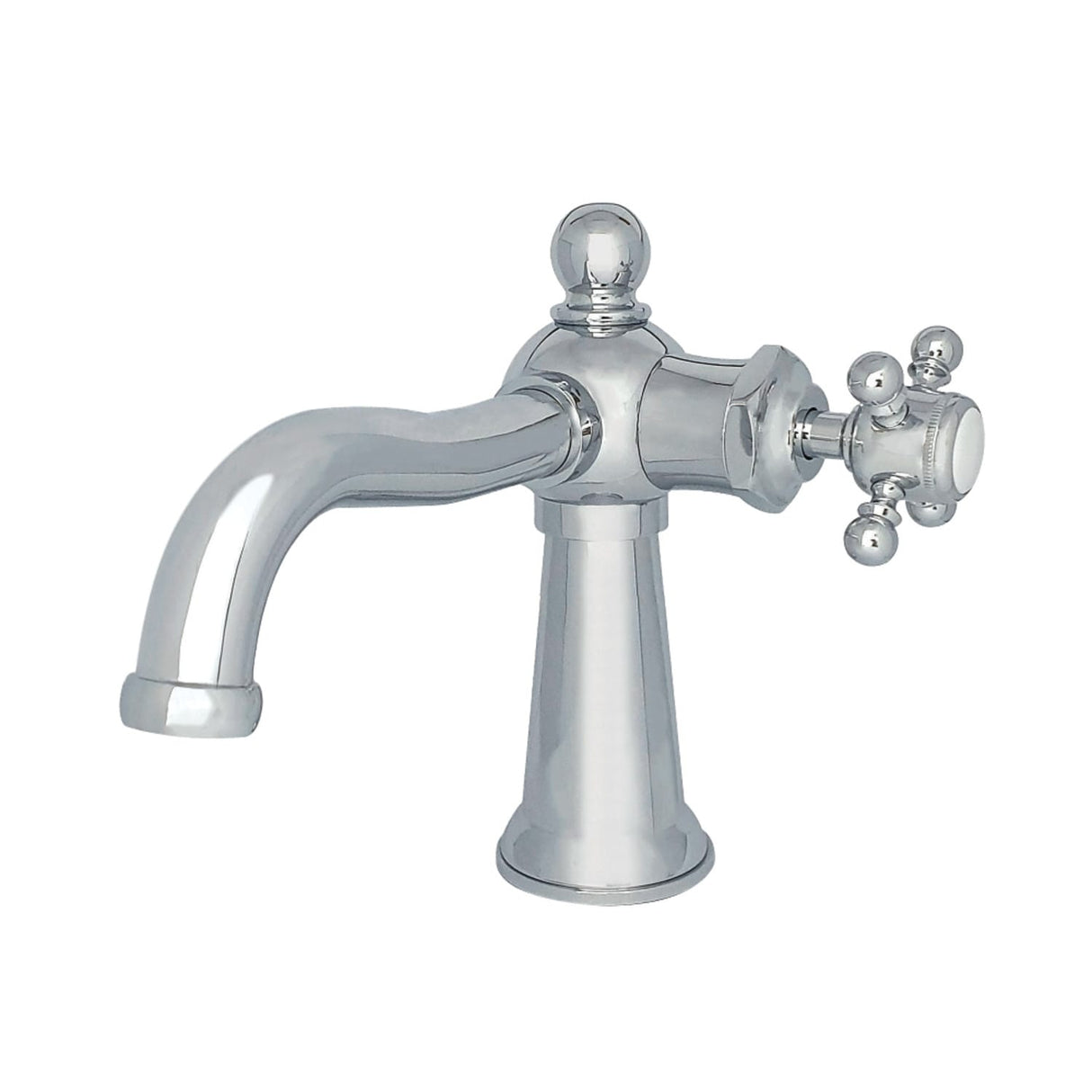 Kingston Brass Nautical Single-Handle Bathroom Faucet with Push Pop-Up