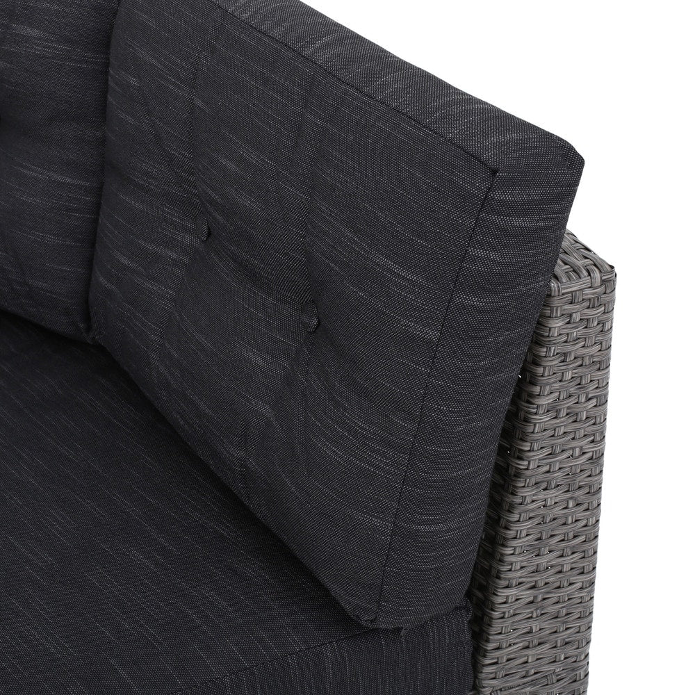 Navagio Outdoor 10-piece Wicker Sofa Set with Cushions by Christopher Knight Home