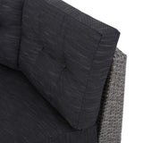 Navagio Outdoor 10-piece Wicker Sofa Set with Cushions by Christopher Knight Home