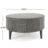 Navagio Outdoor 10-piece Wicker Sofa Set with Cushions by Christopher Knight Home