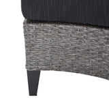 Navagio Outdoor 10-piece Wicker Sofa Set with Cushions by Christopher Knight Home