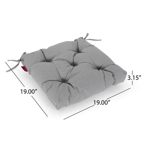 Navagio Outdoor Fabric Classic Tufted Chair Cushion by Christopher Knight Home