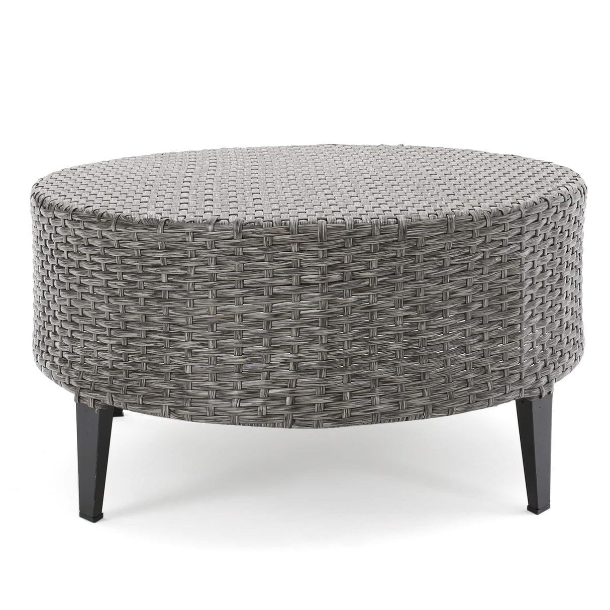 Navagio Wicker Outdoor Coffee Table by Christopher Knight Home