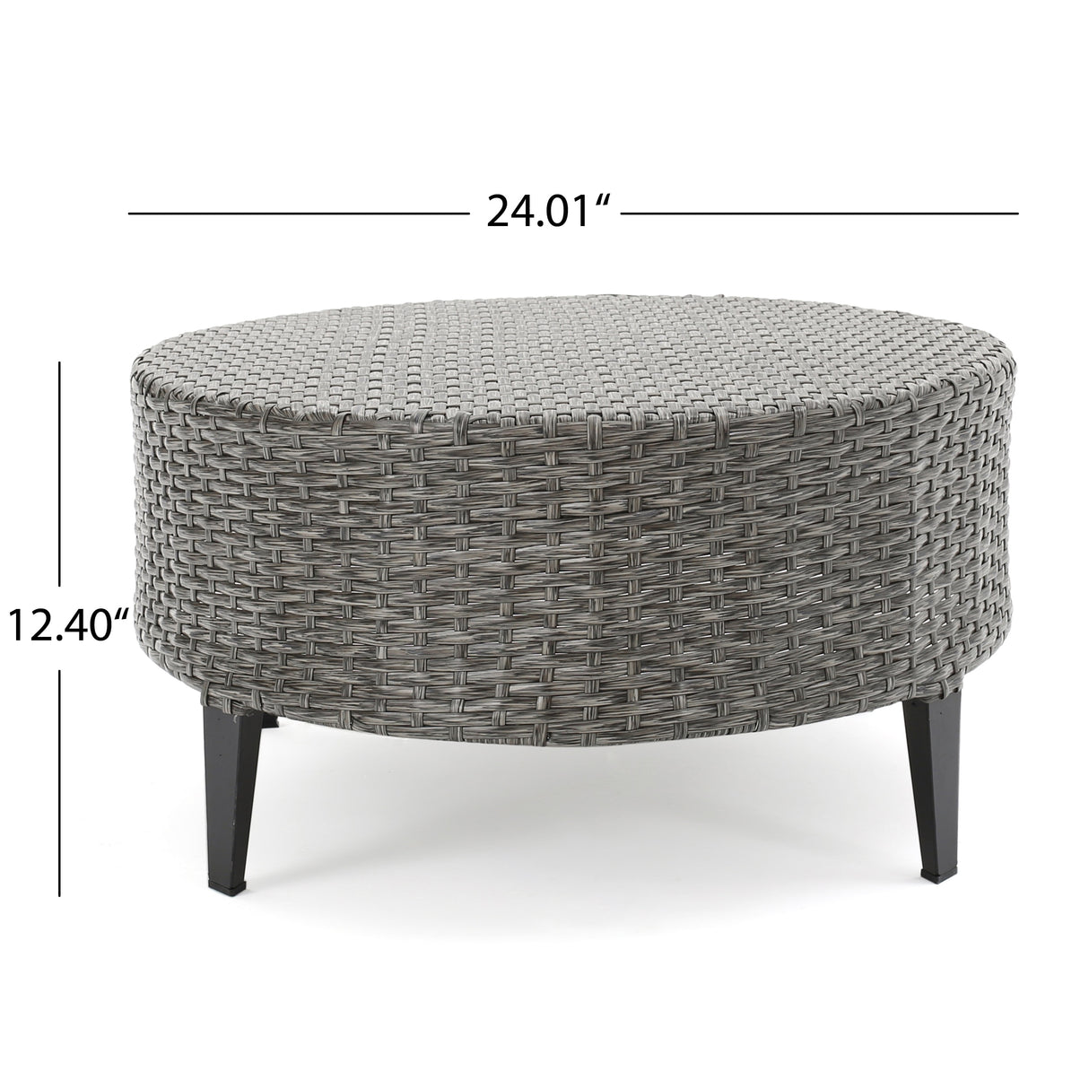 Navagio Wicker Outdoor Coffee Table by Christopher Knight Home