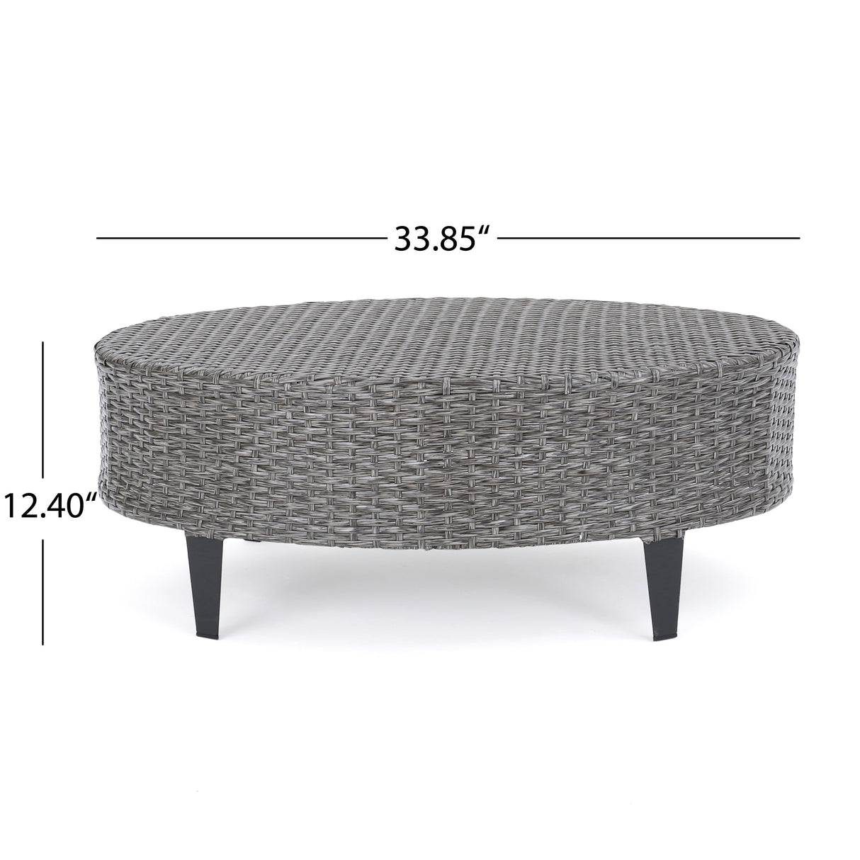 Navagio Wicker Outdoor Coffee Table by Christopher Knight Home