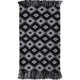 Southwestern Style Black Rug