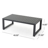 Navan Outdoor 5-piece Aluminum Sofa Set with Water Resistant Cushions by Christopher Knight Home