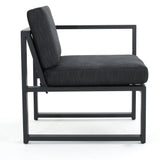 Navan Outdoor V-shaped 5 Seater Sectional Sofa Set by Christopher Knight Home