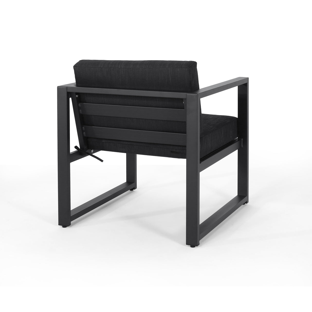 Navan Outdoor Aluminum Club Chairs (Set of 4) by Christopher Knight Home