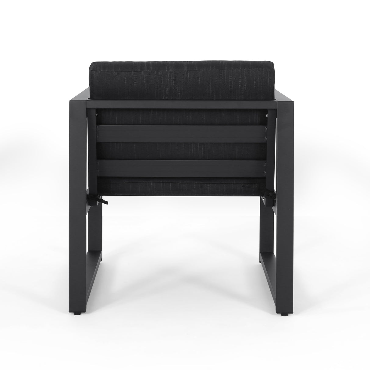 Navan Outdoor Aluminum Club Chairs (Set of 4) by Christopher Knight Home