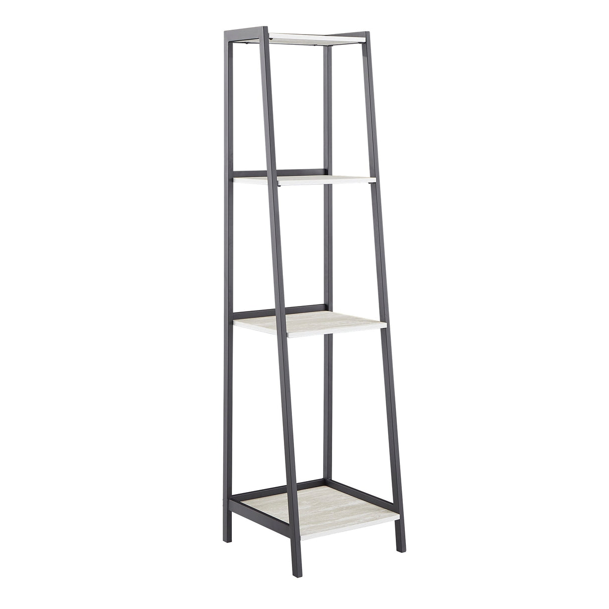 Naya Marble 3-Piece Ladder Desk and Bookcase Set by iNSPIRE Q Modern