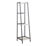 Naya Marble 3-Piece Ladder Desk and Bookcase Set by iNSPIRE Q Modern