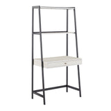 Naya Marble 3-Piece Ladder Desk and Bookcase Set by iNSPIRE Q Modern