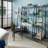 Naya Marble 3-Piece Ladder Desk and Bookcase Set by iNSPIRE Q Modern