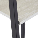 Naya Marble 3-Piece Ladder Desk and Bookcase Set by iNSPIRE Q Modern