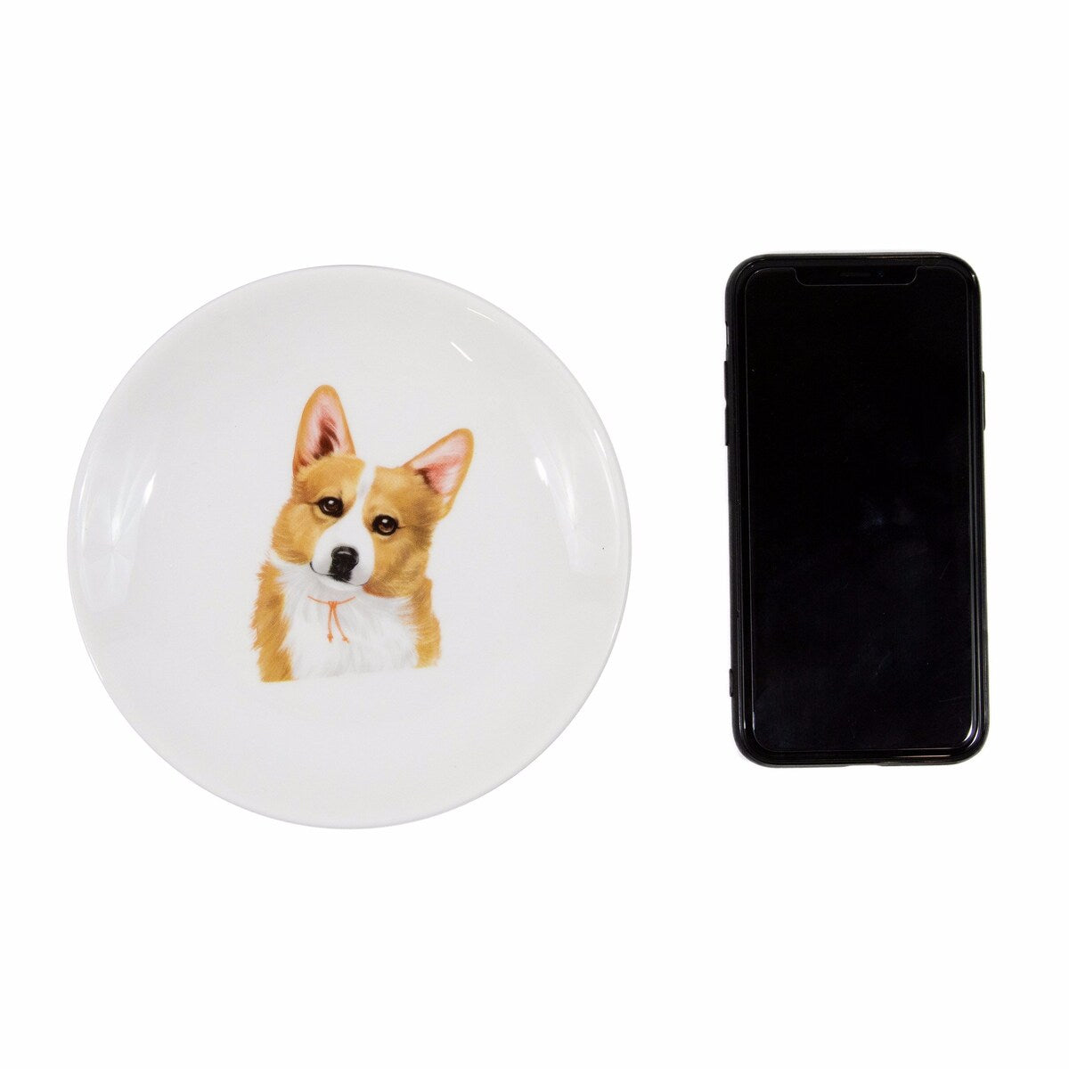 Petorama Corgi Small China Bread Plate