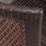 Neal Outdoor 3-piece Wicker Bistro Set by Christopher Knight Home